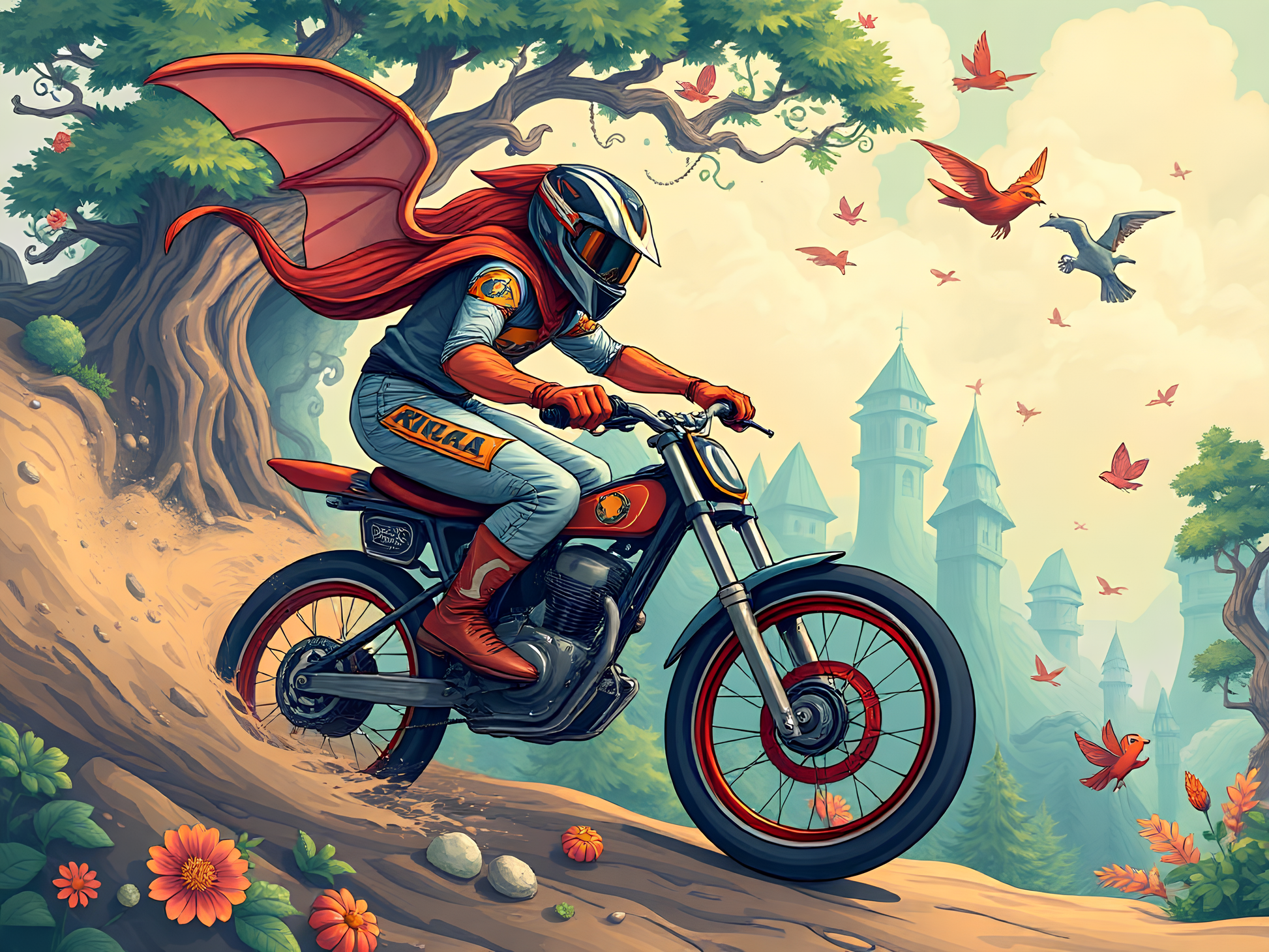 Bike Racing Poster Inkyprinty in bike-racing-poster-inkyprinty-in