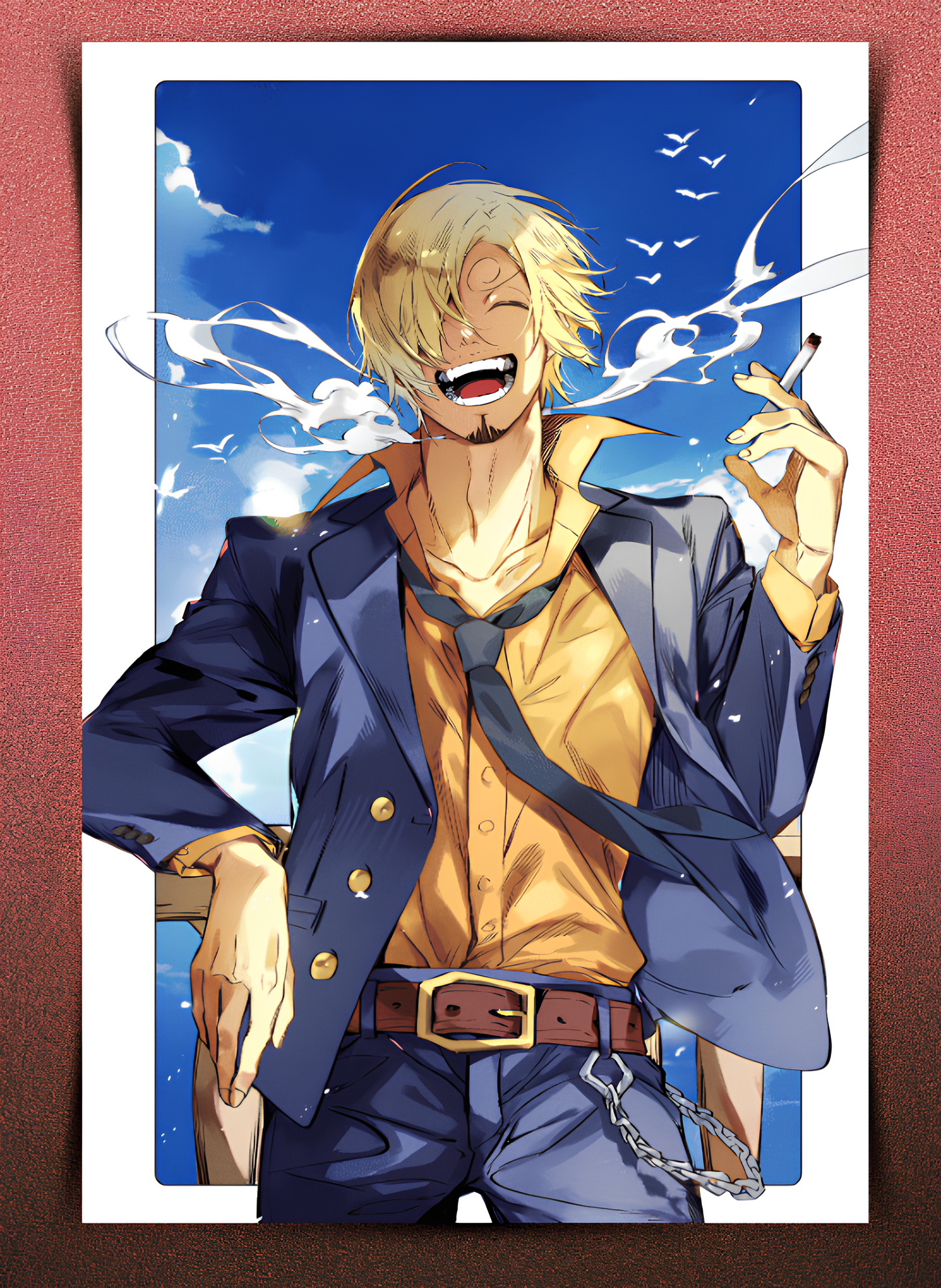 Blackleg Sanji Wall Poster