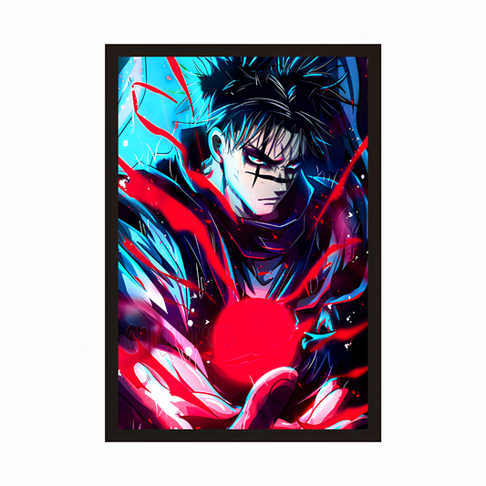 Blood Manipulation Art Framed Poster