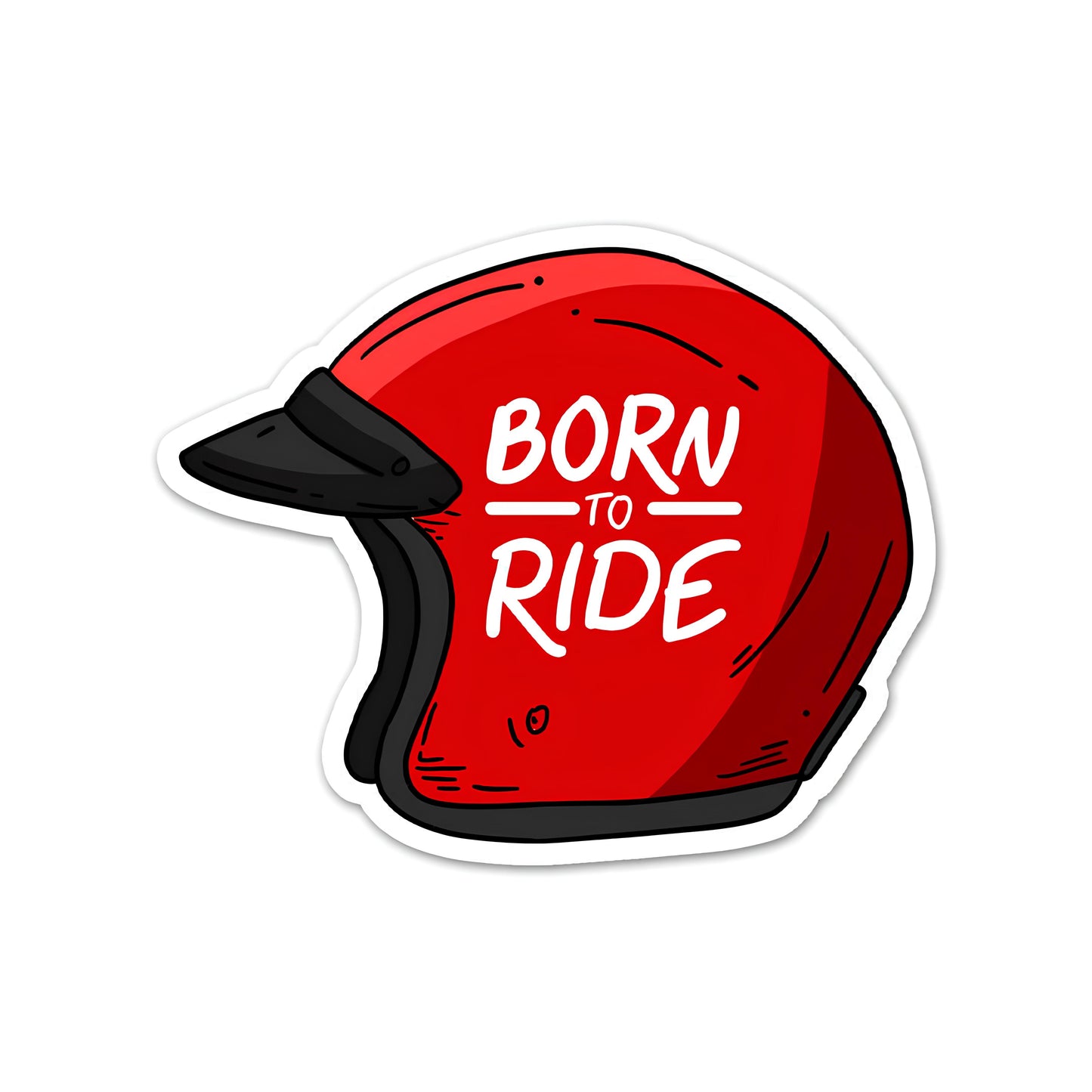 Born to ride Sticker