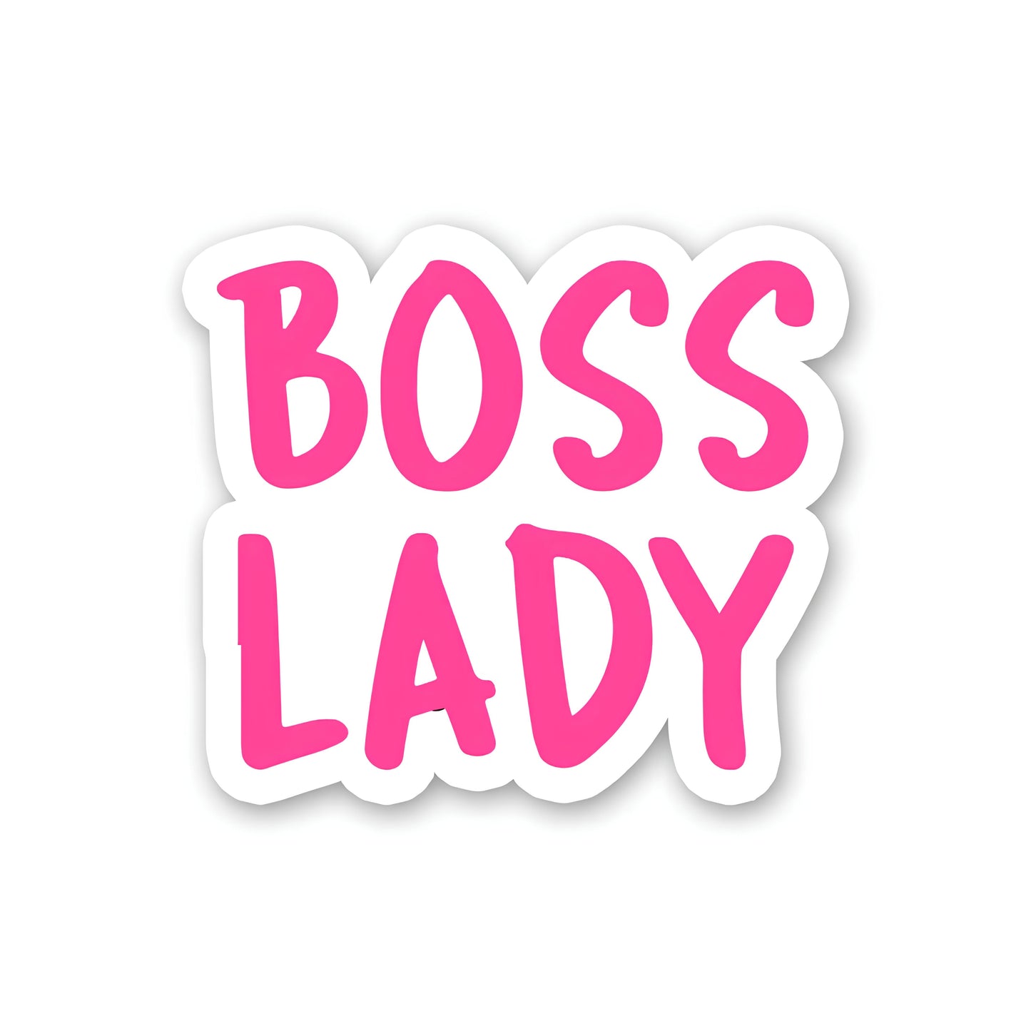 Boss lady sticker