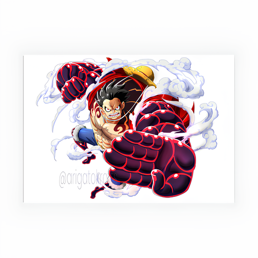 Bounce Man - Monkey D. Luffy Poster