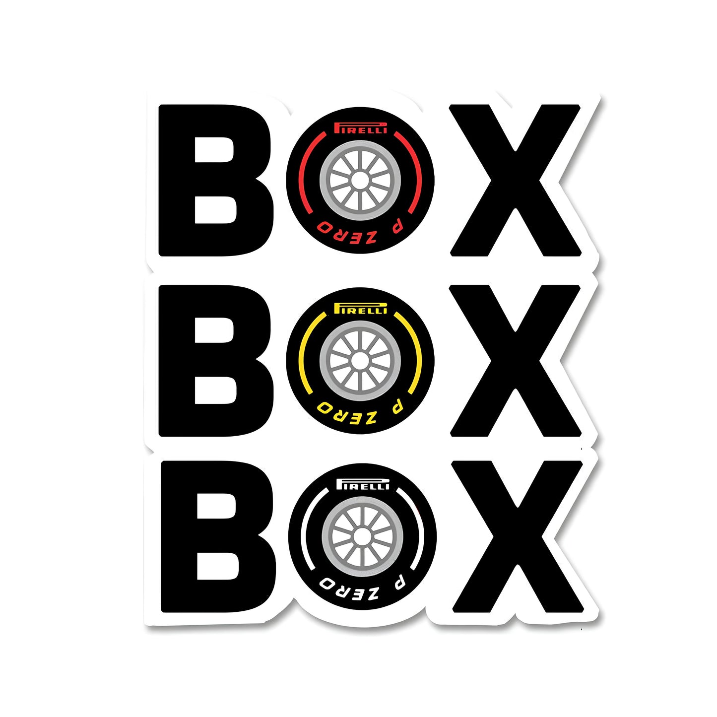 Box box sticker