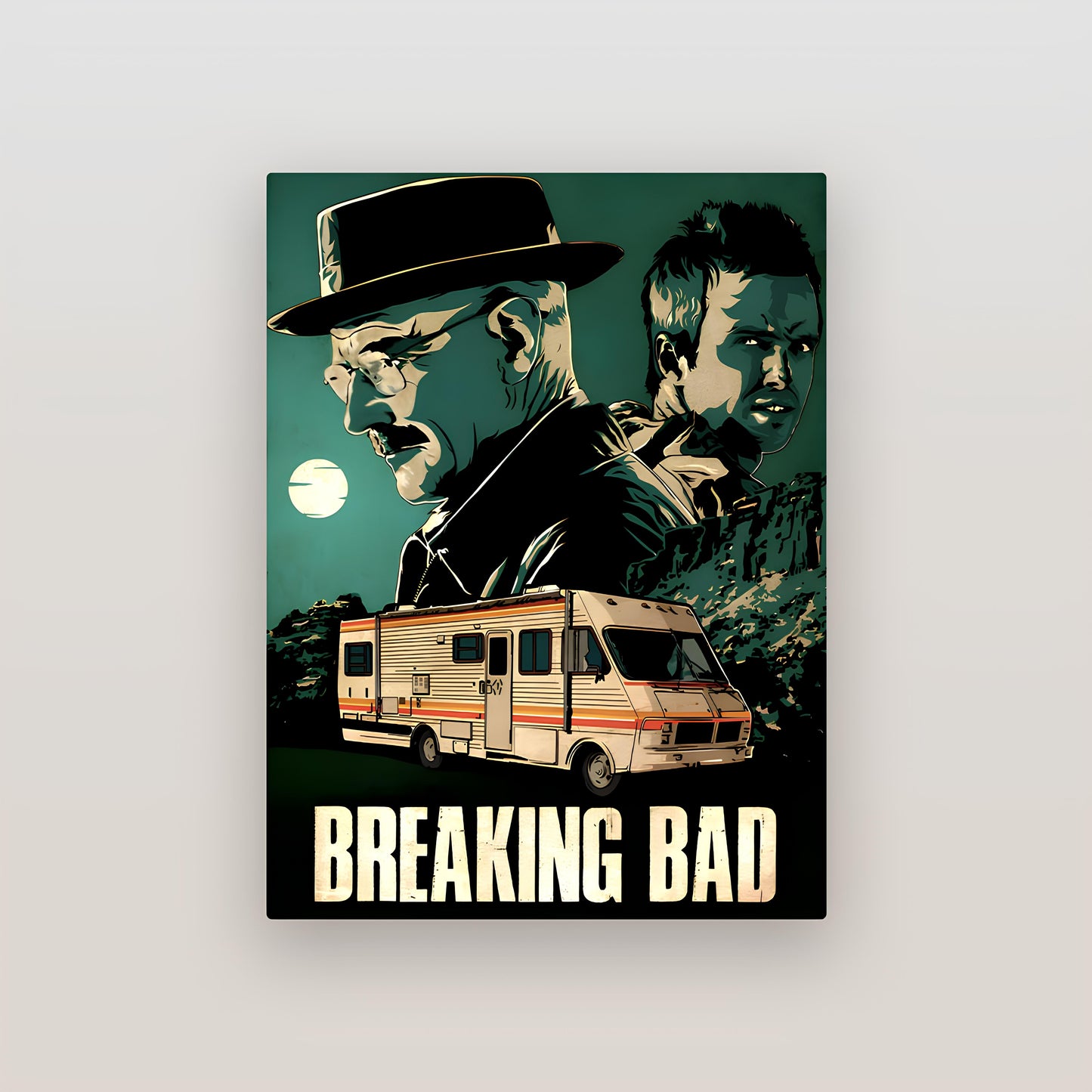 Breaking Bad Metal Poster-2