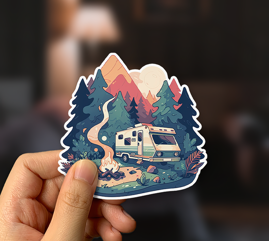 CampingRV Sticker