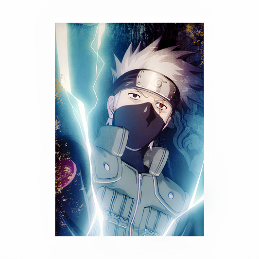 Chidori Technique Custom Illustration Poster