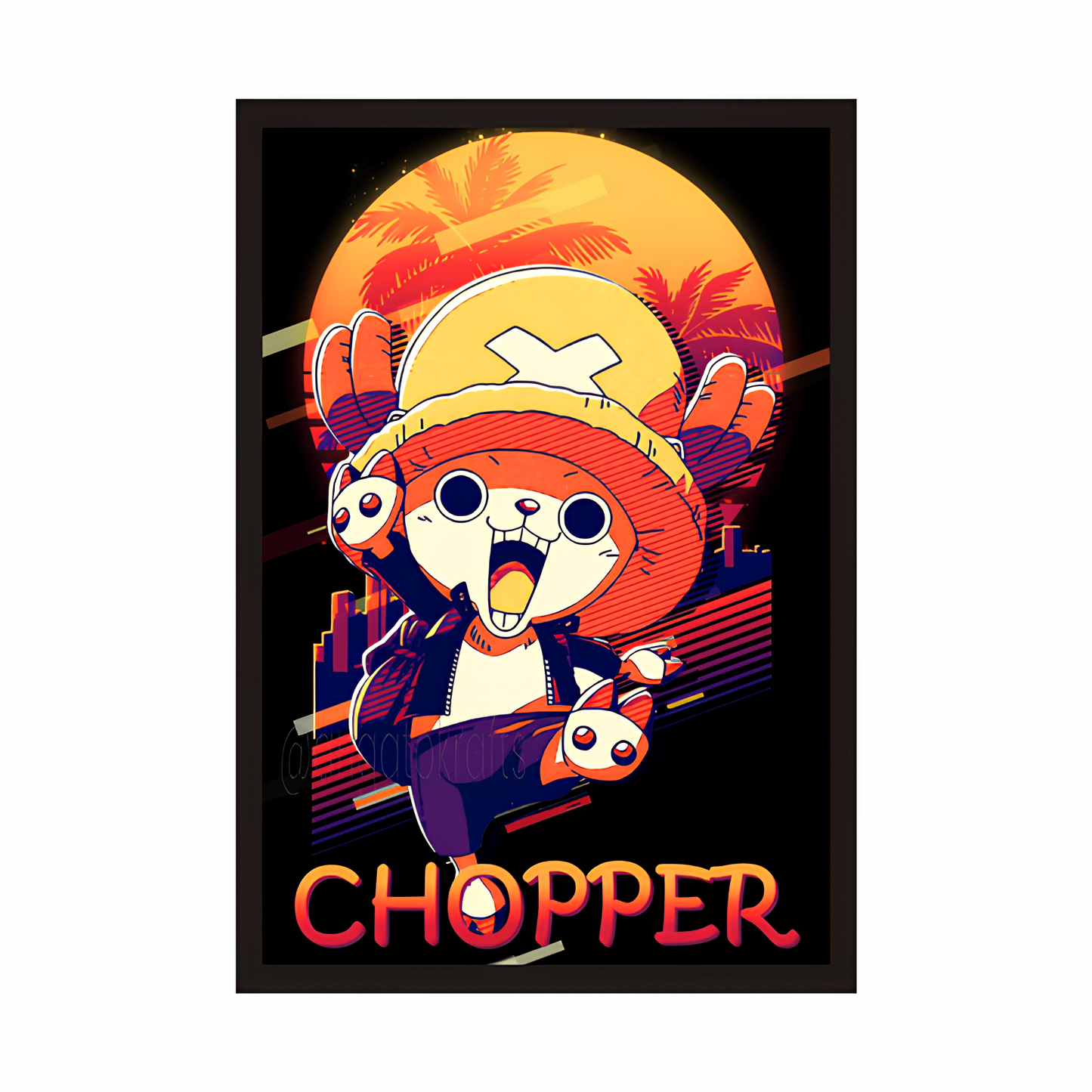 Chopper Custom Framed