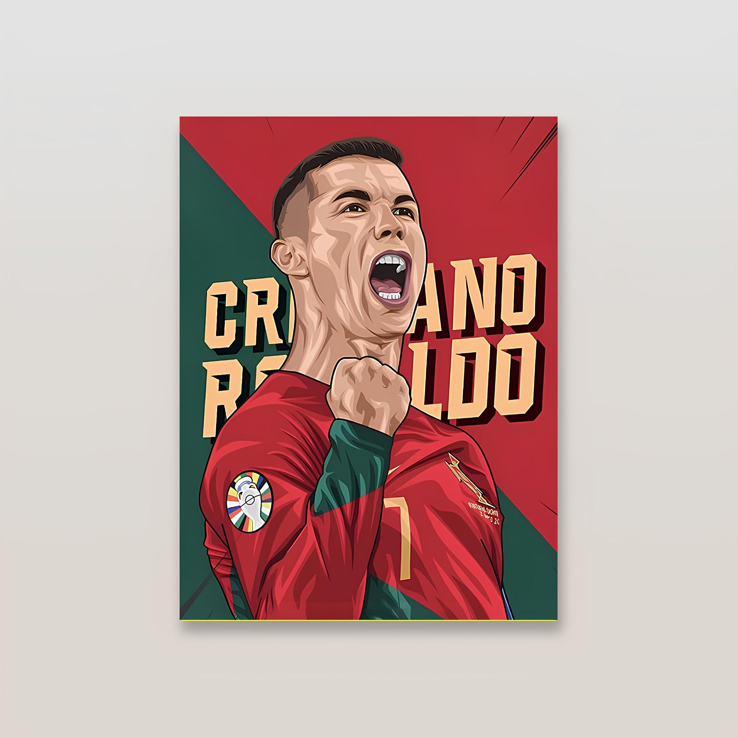 Cristiano Ronaldo Portugal Metal Poster-2