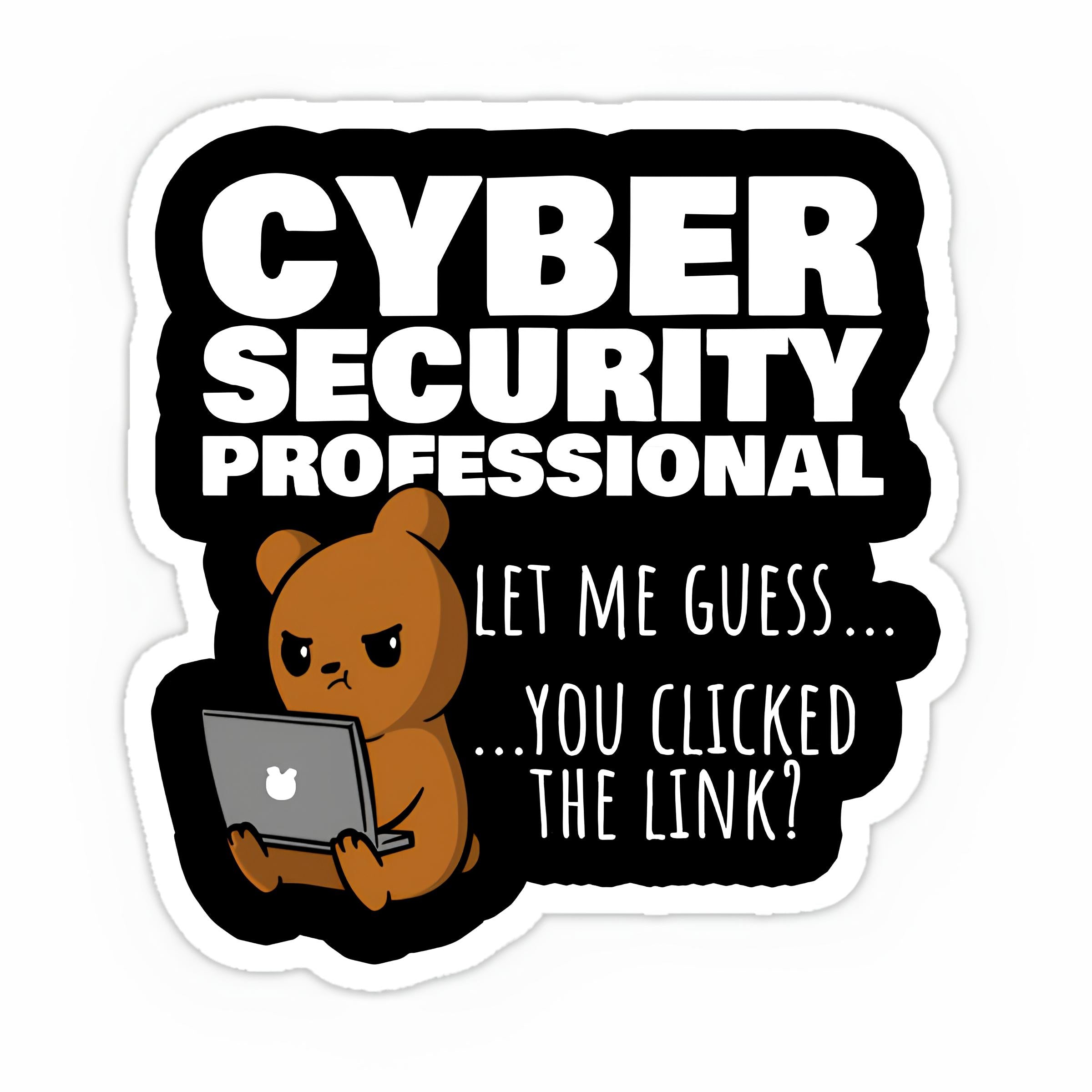 Security Engineer Sticker Cyber security professional sticker – Inkyprinty.in