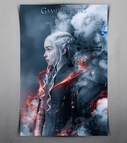 Daenerys Targaryen Wall Poster