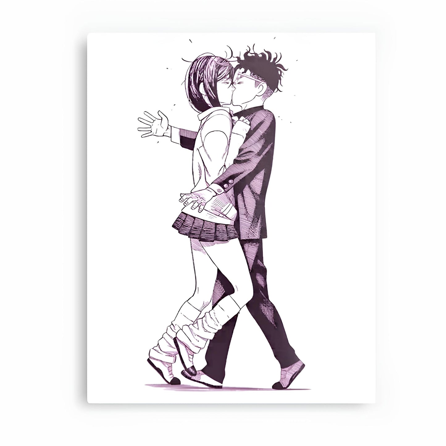 Dandadan Metal Poster-12
