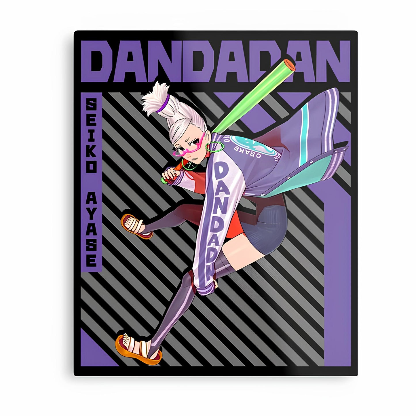 Dandadan Metal Poster-15