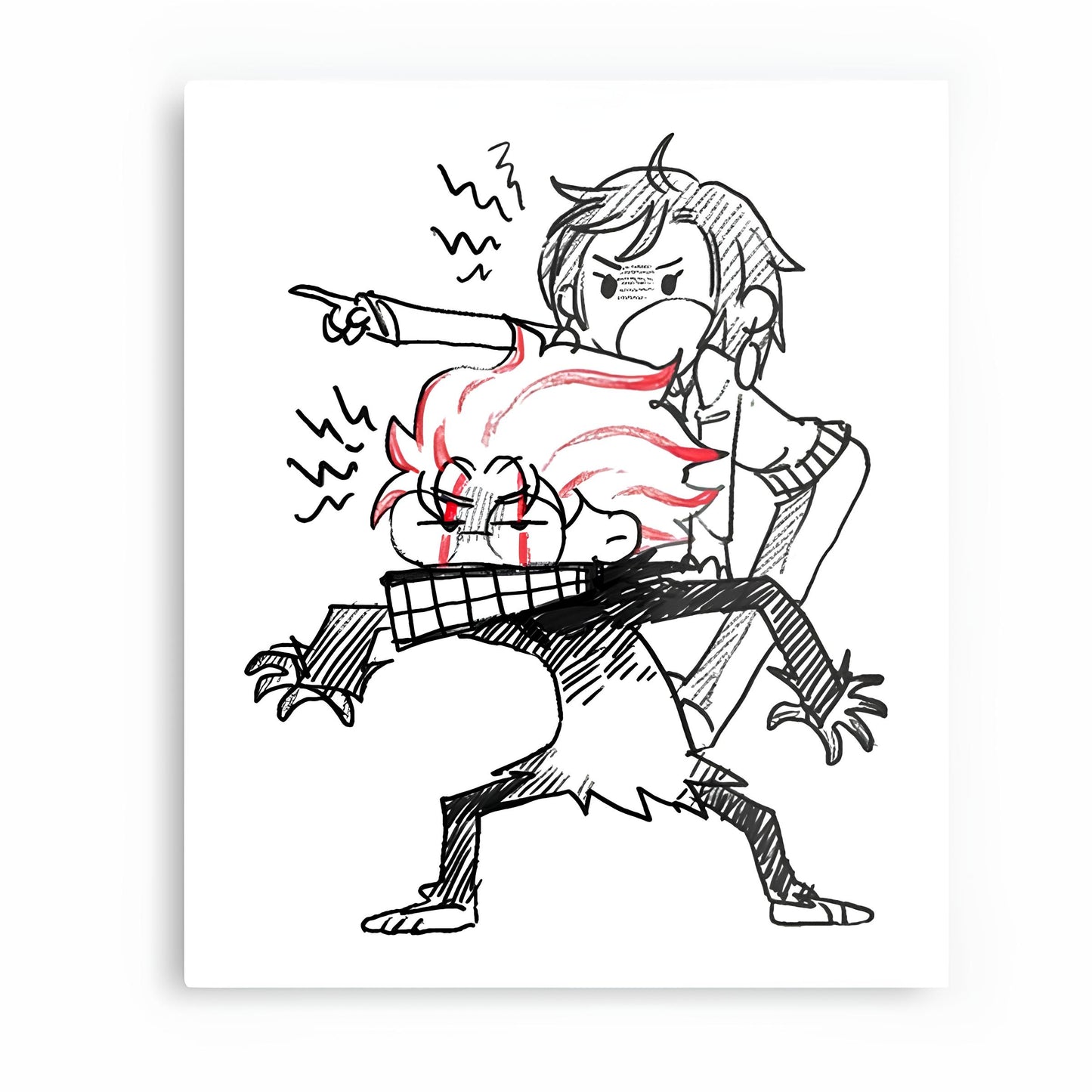 Dandadan Metal Poster-22