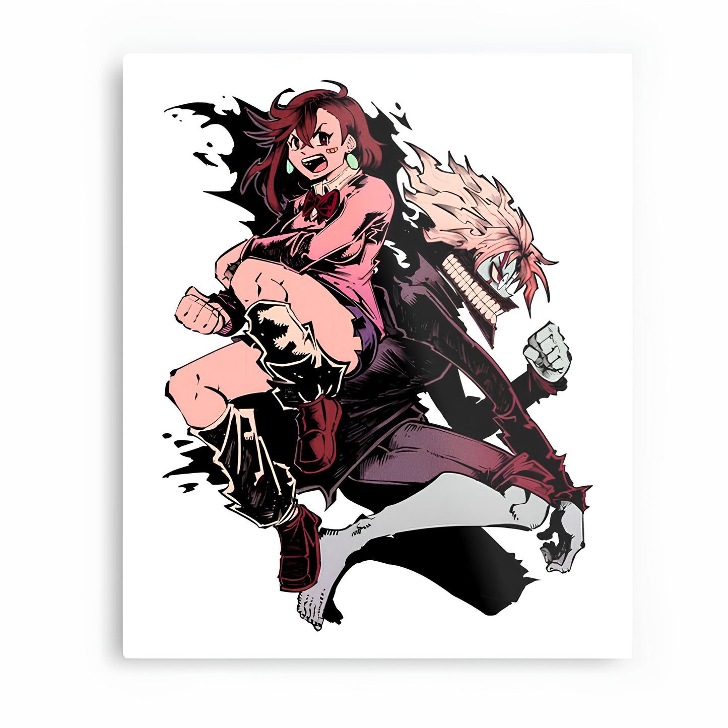 Dandadan Metal Poster-23