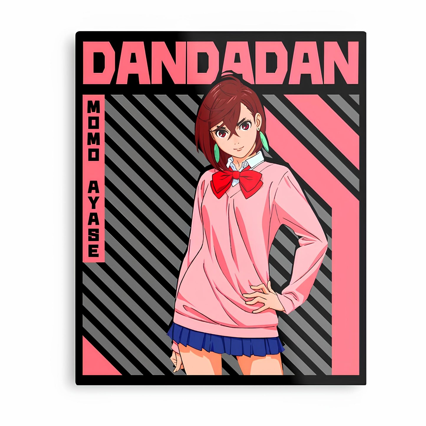 Dandadan Metal Poster-3