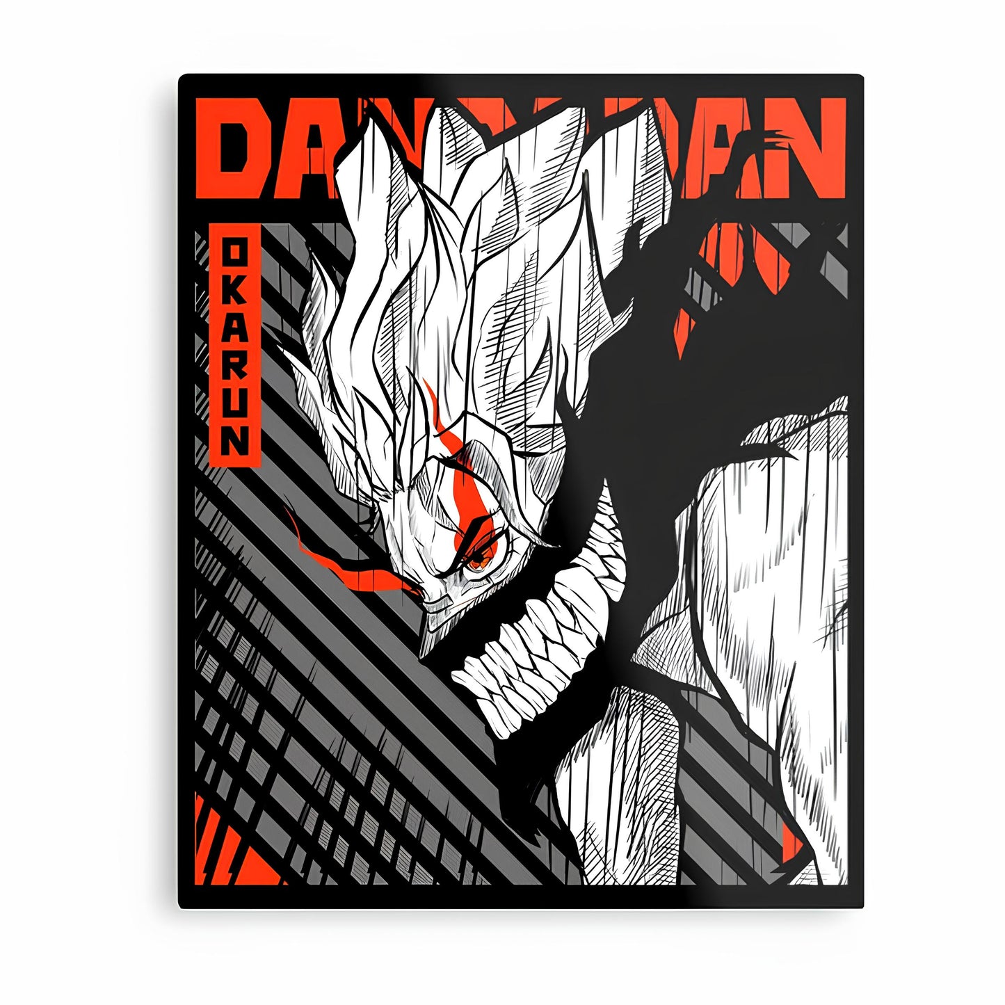 Dandadan Metal Poster-5