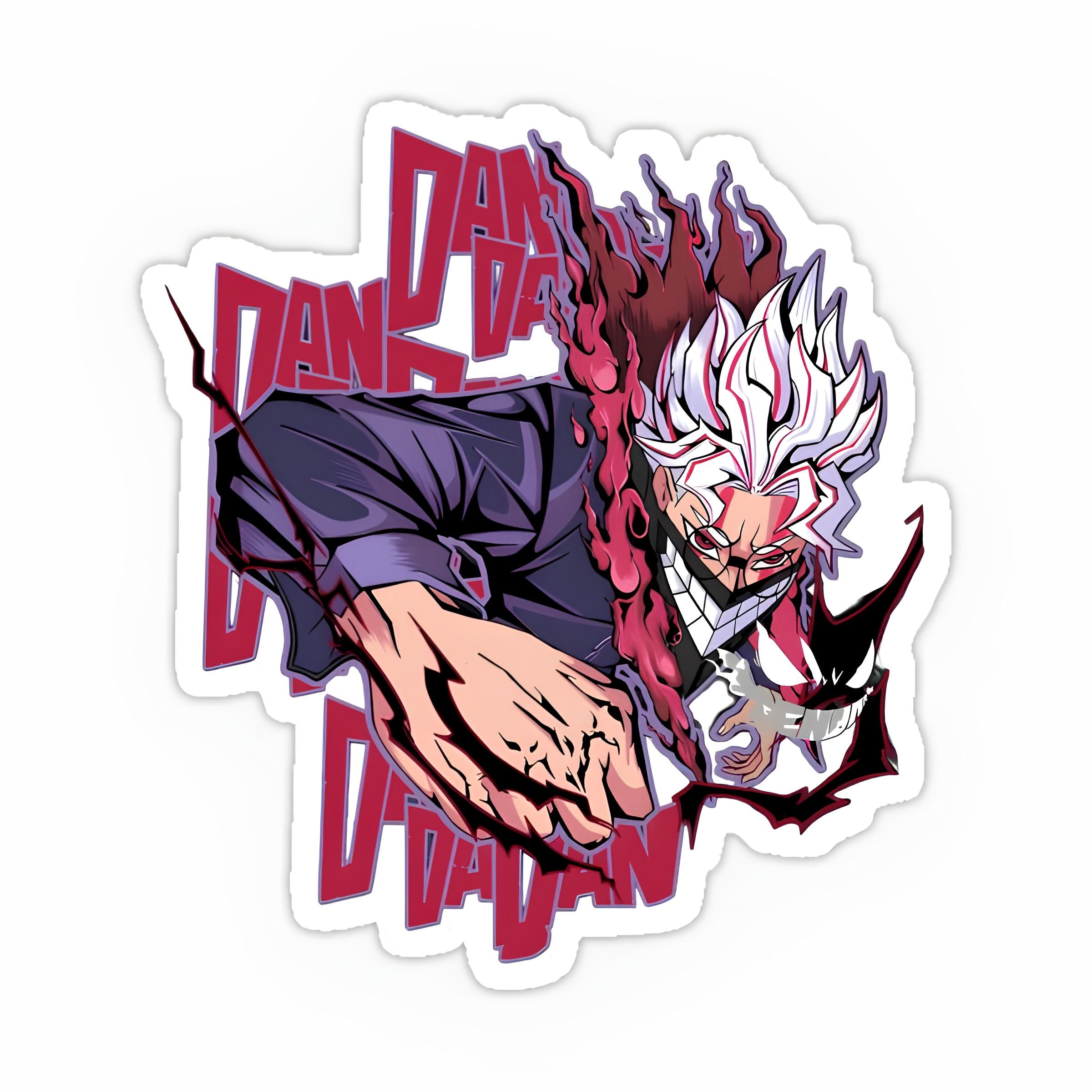 Dandadan Sticker-30 – Inkyprinty.in