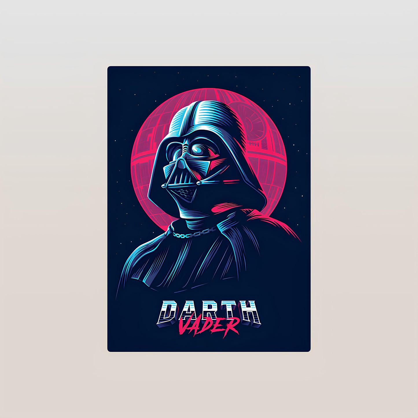 Darth Vader Star Wars Metal Poster-4