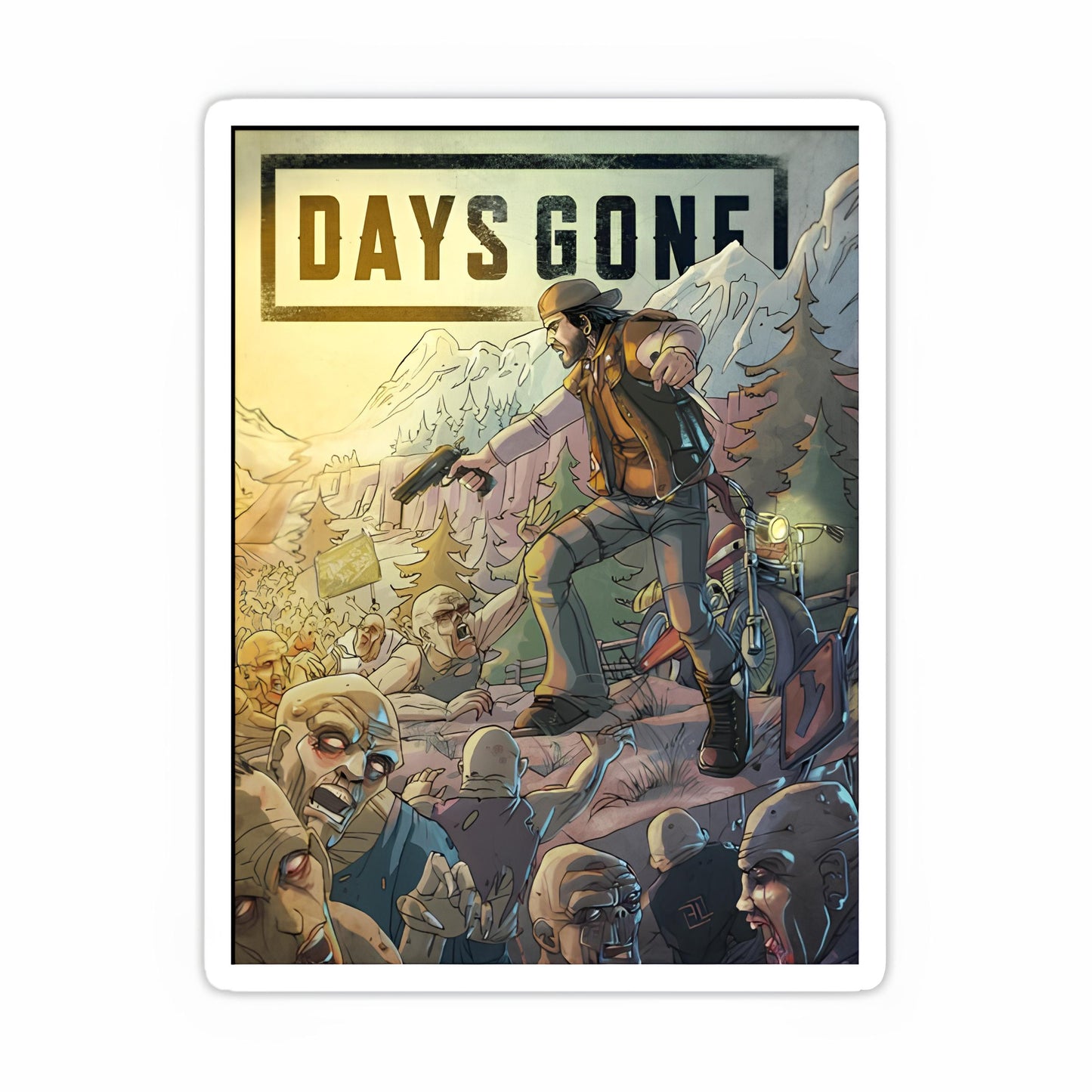 Days Gone Sticker-78
