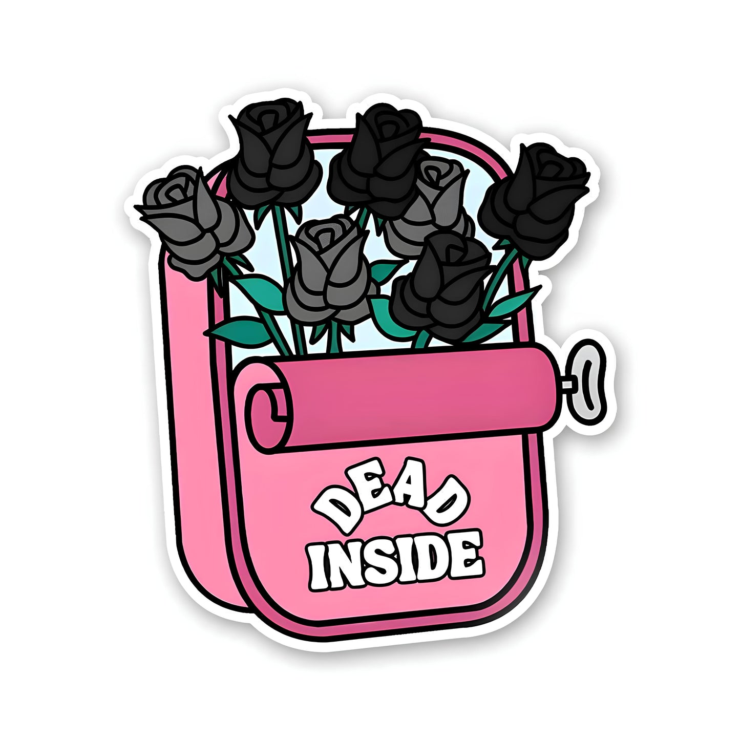 Dead Inside 0.1 Sticker