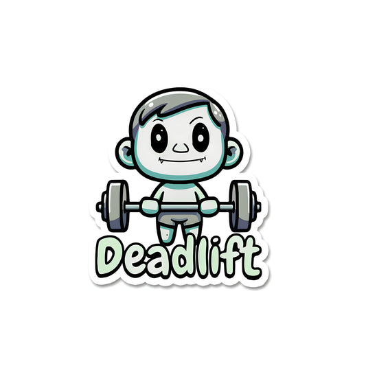 Dead lift sticker