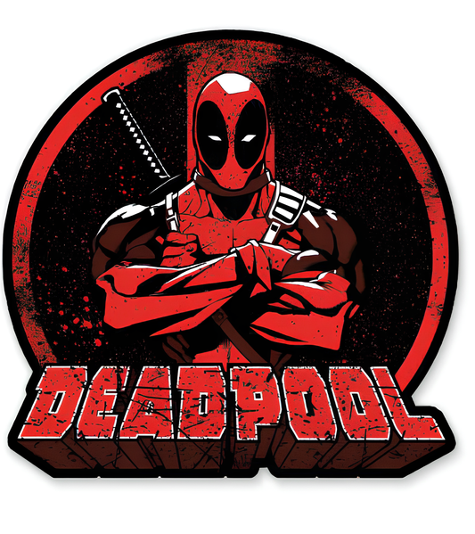 Deadpool Logo - Deadpool Official Sticker