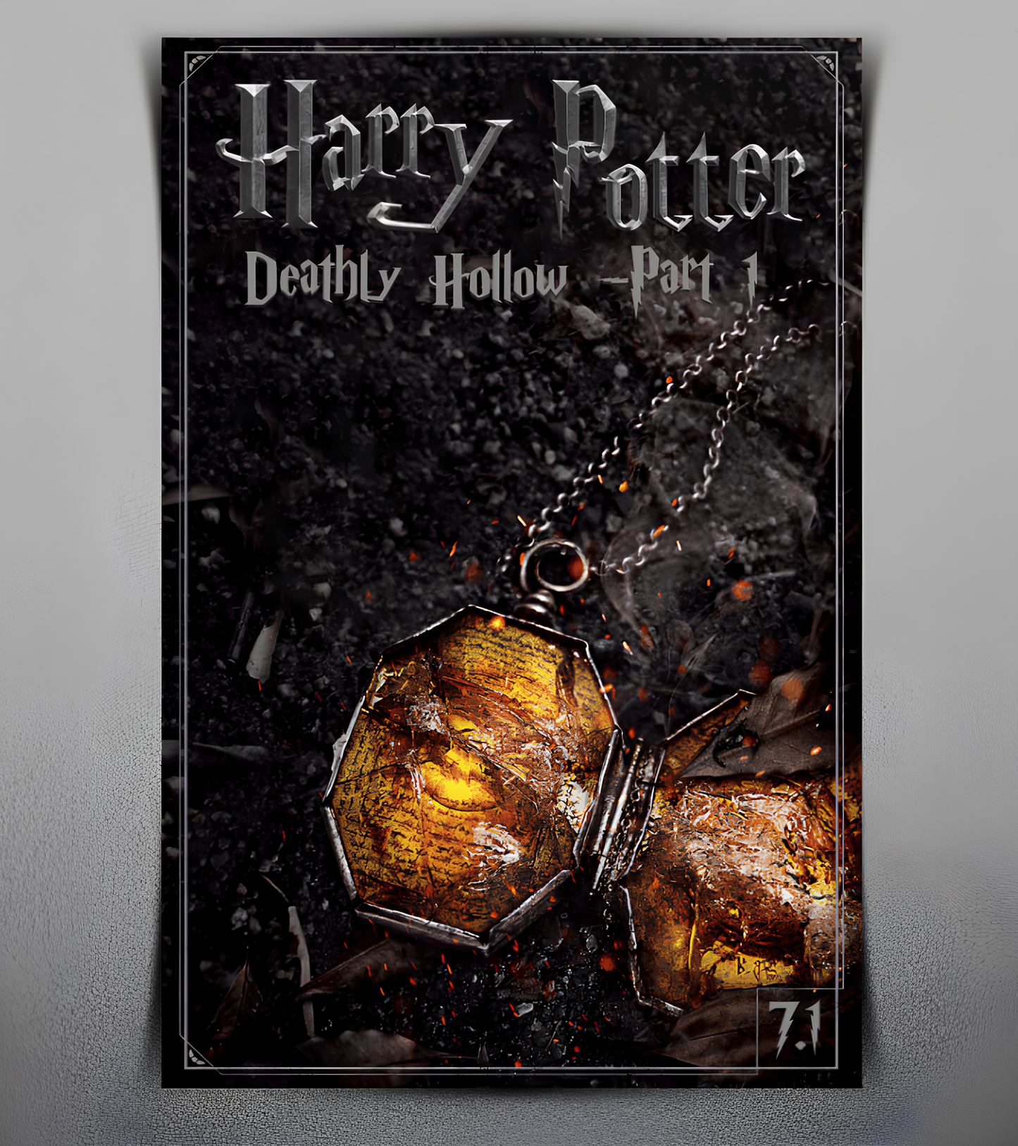 Deathly Hallows Part 1 Wall Poster