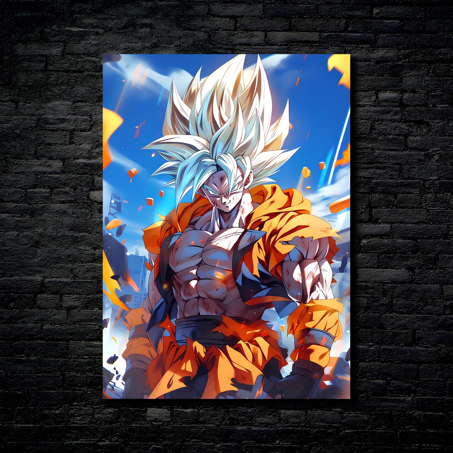 Deep Blue Skies Goku