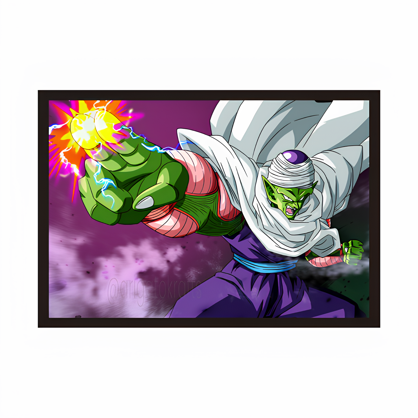 Demon King Piccolo - DBZ Framed