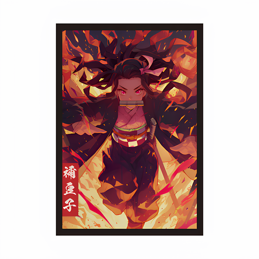 Demon Nezuko Framed Potrait