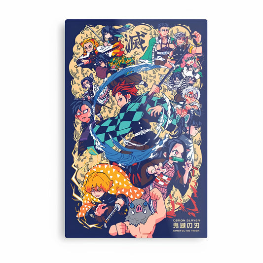 Demon Slayer Metal Poster-29