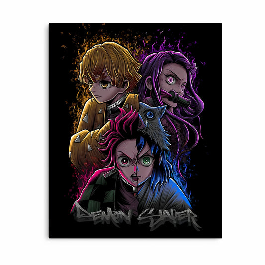 Demon Slayer Metal Poster-36