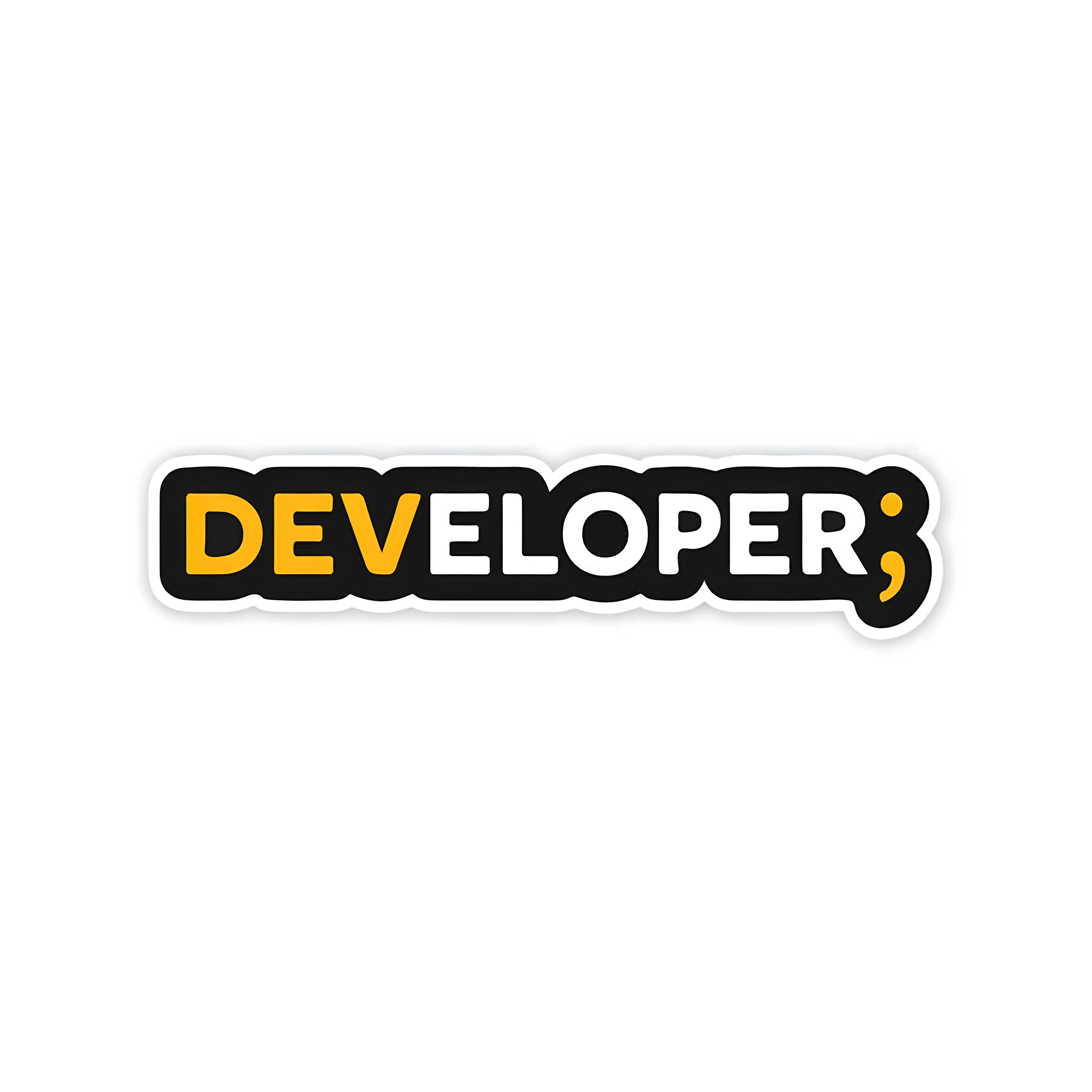 Developer Sticker – Inkyprinty.in