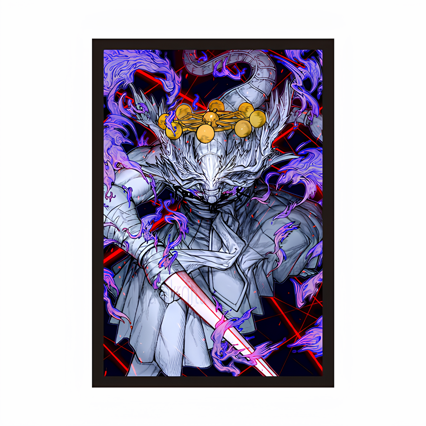 Divine General Mahoraga Framed Poster