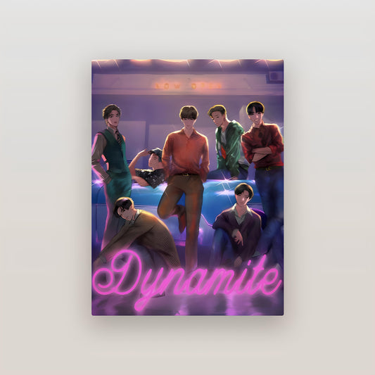 Dynamite BTS - Metal Poster