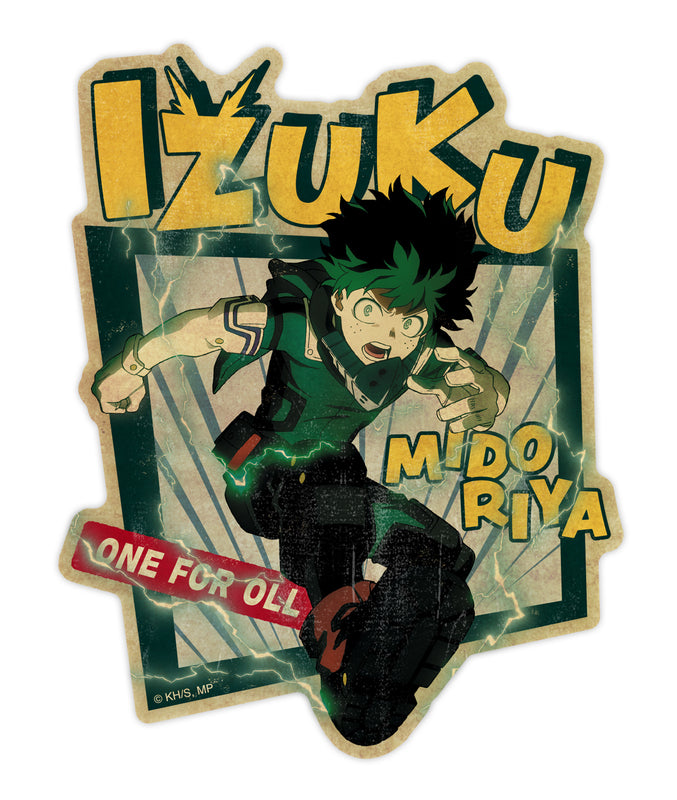 My Hero Academia Travel Sticker 2 1 Midoriya Izuku