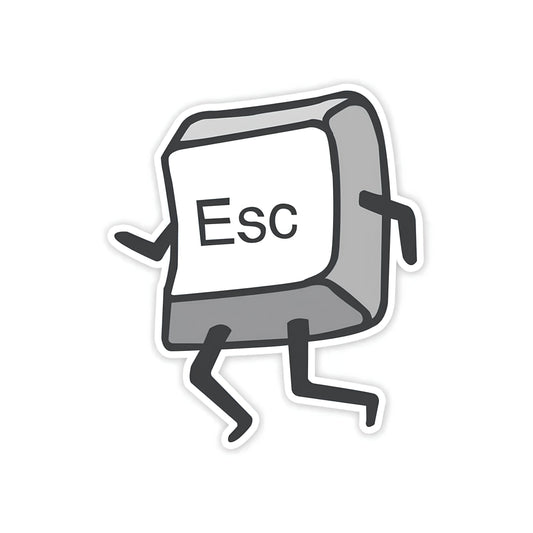 Esc sticker