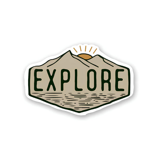 Explore Sticker