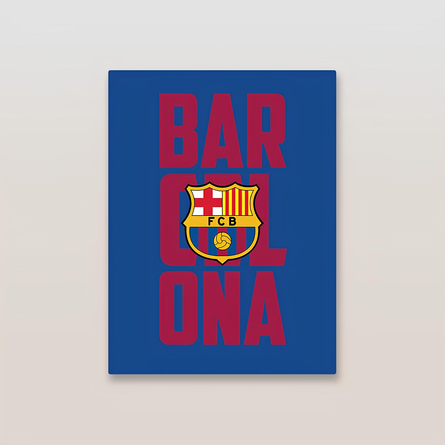 FC Barcelona Metal Poster