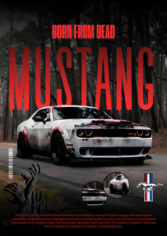 FORD MUSTANG POSTER