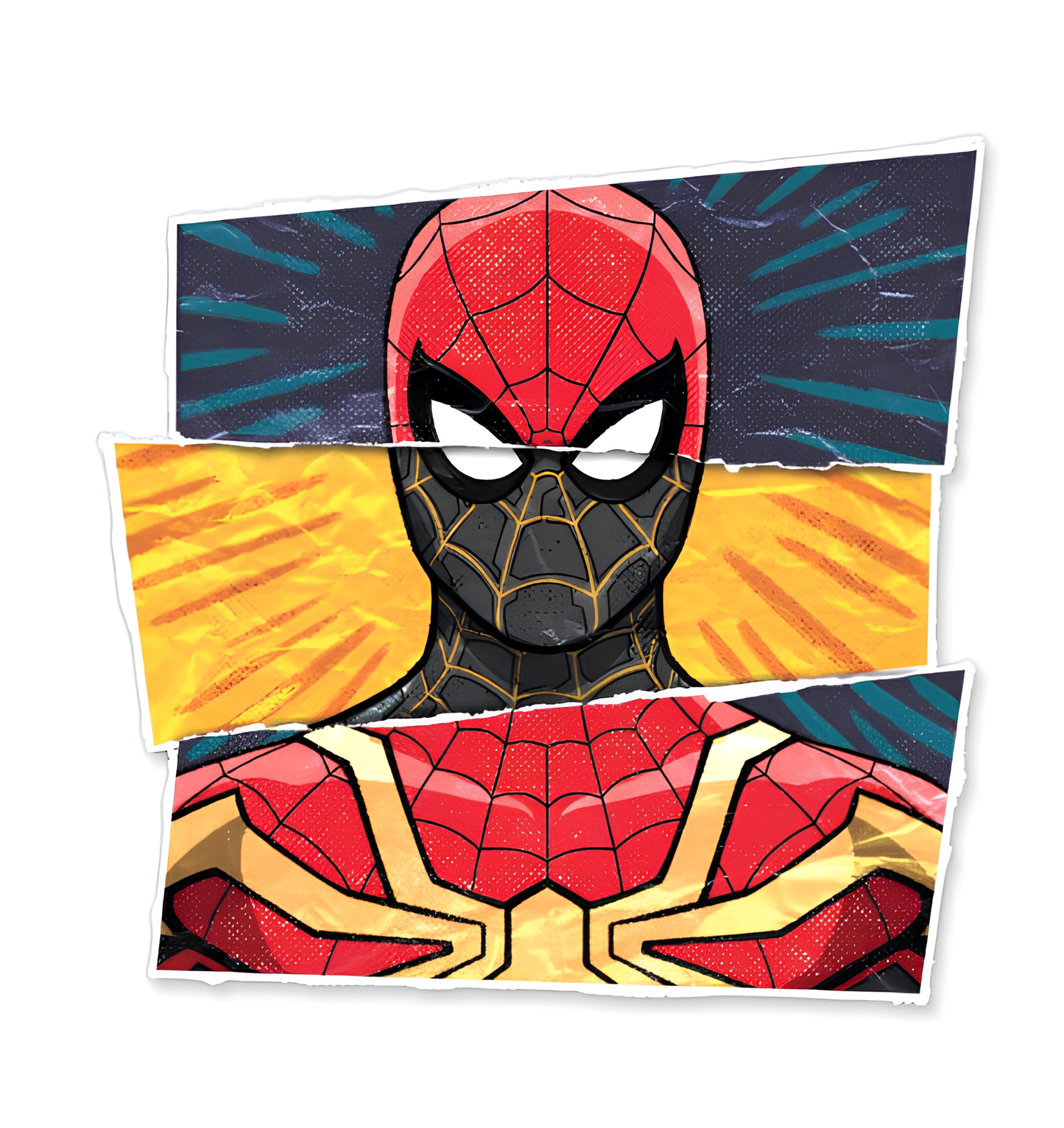 Faces Of Spider-Man - Marvel Official Sticker