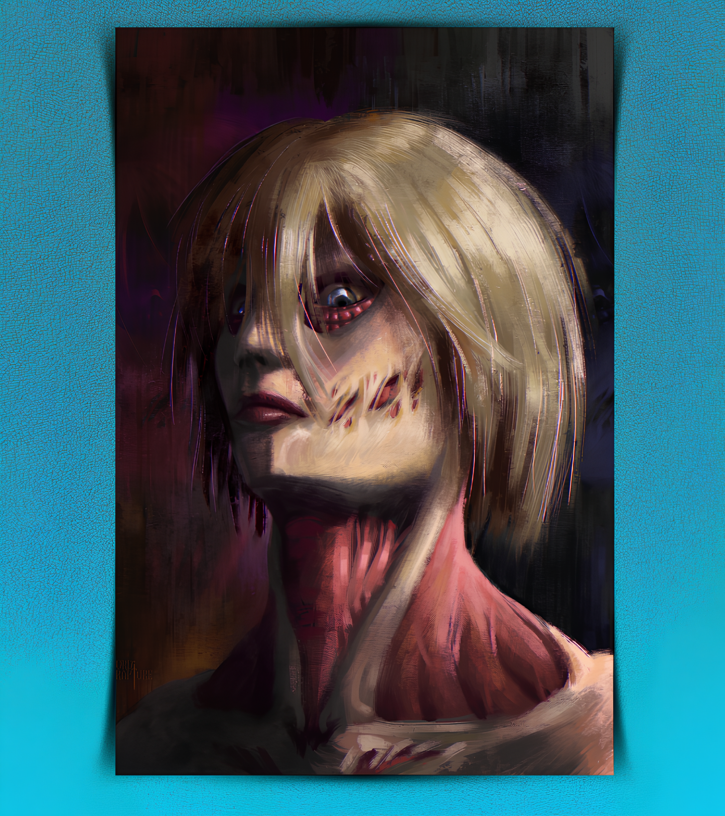 Female Titan Wall Poster