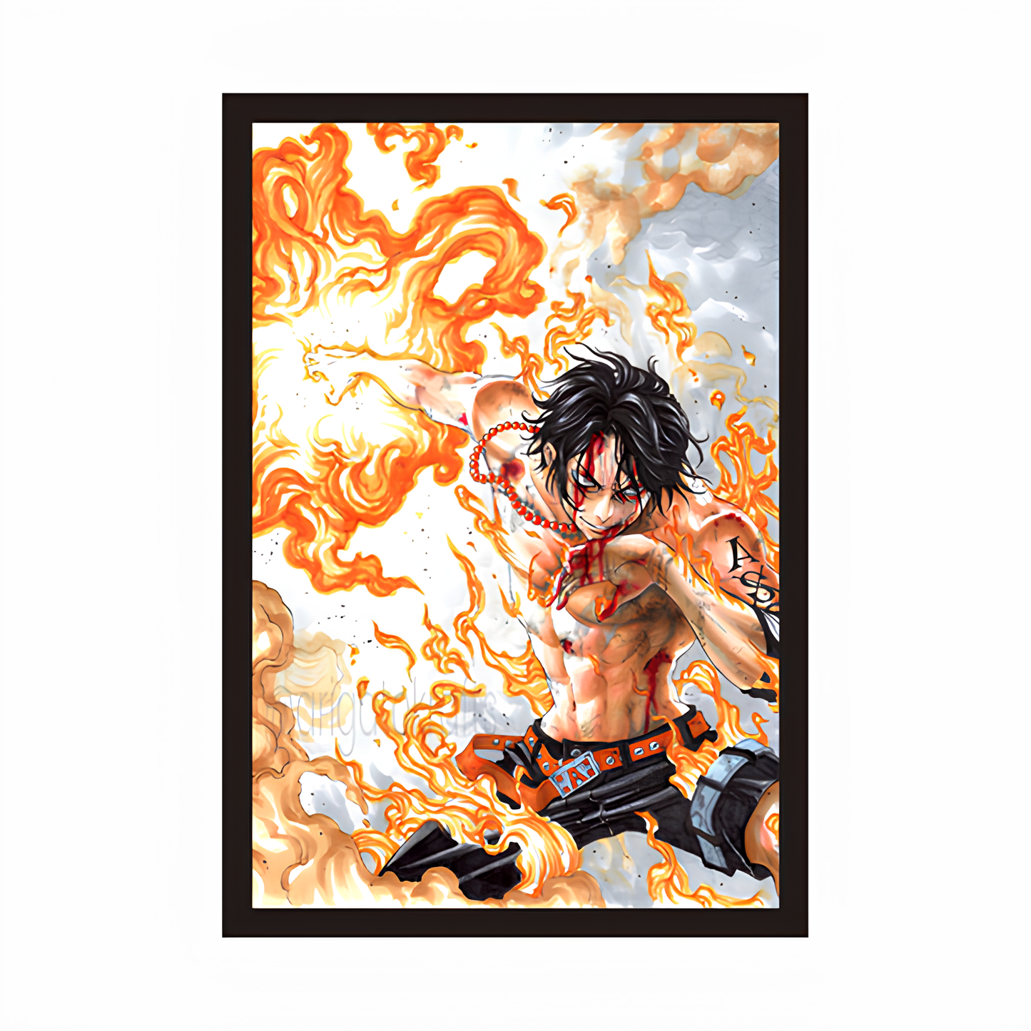 Fire Fist Ace Framed