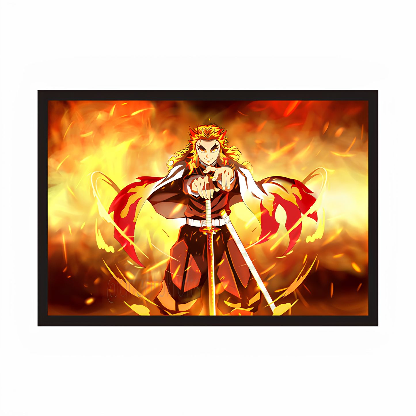 Flame Hashira - Kyojuro Rengoku Framed