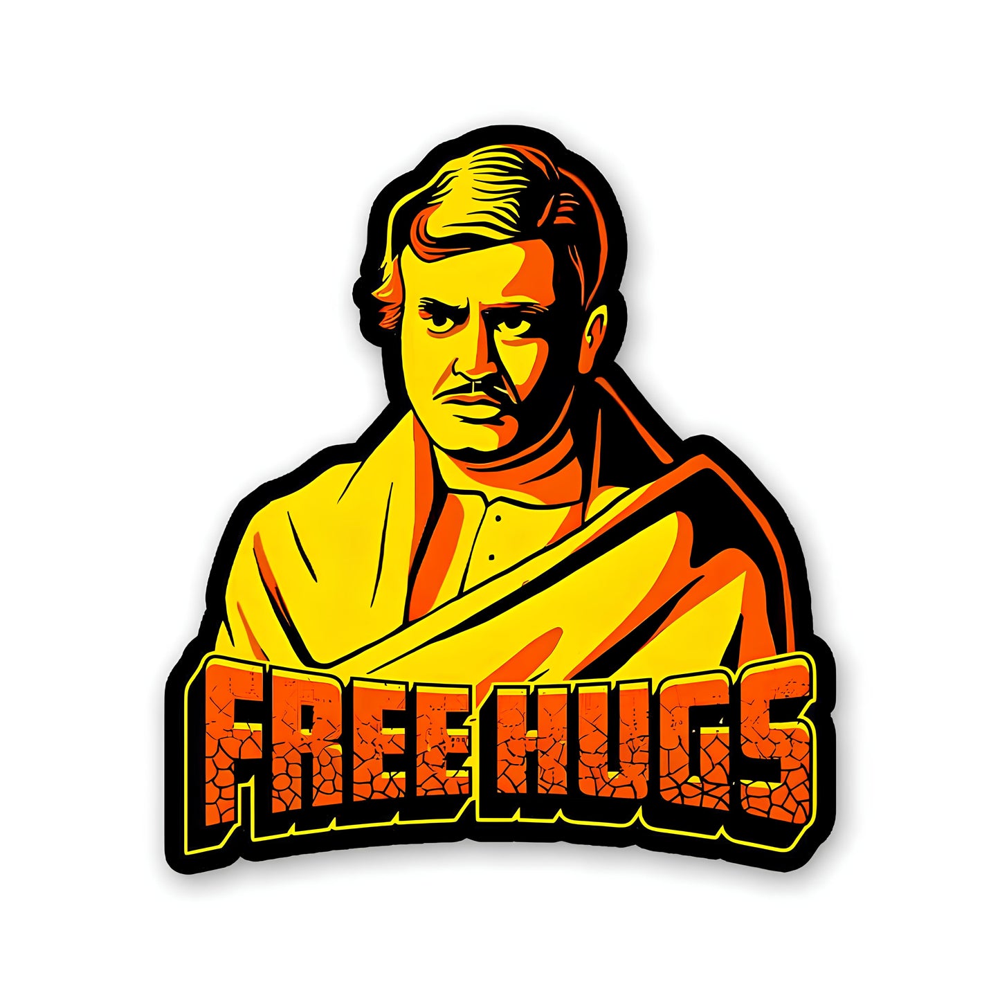 Free Hugs 0.1 Sticker