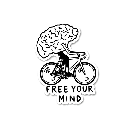 Free your mind sticker