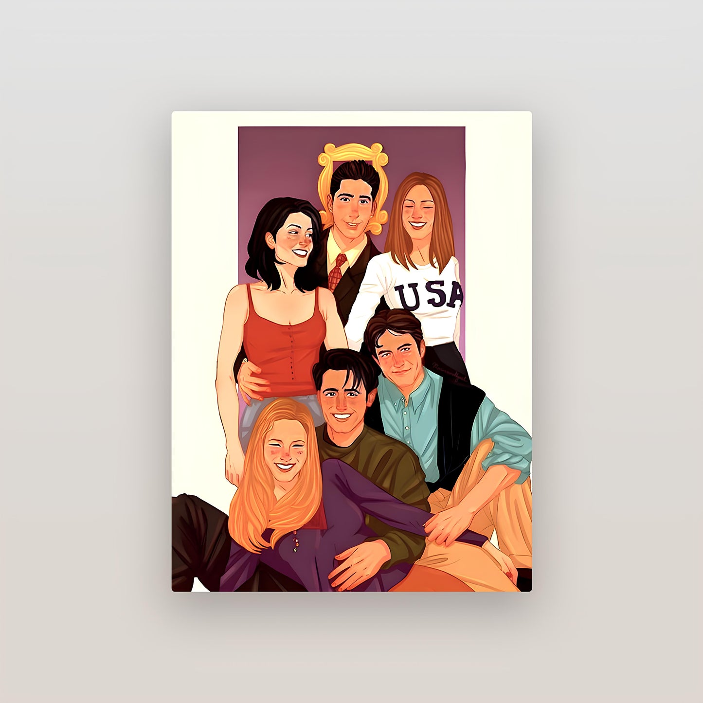 Friends Metal Poster-3