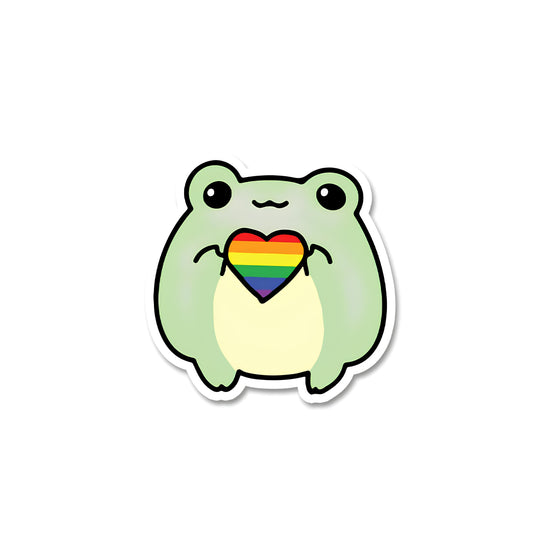 Frog sticker