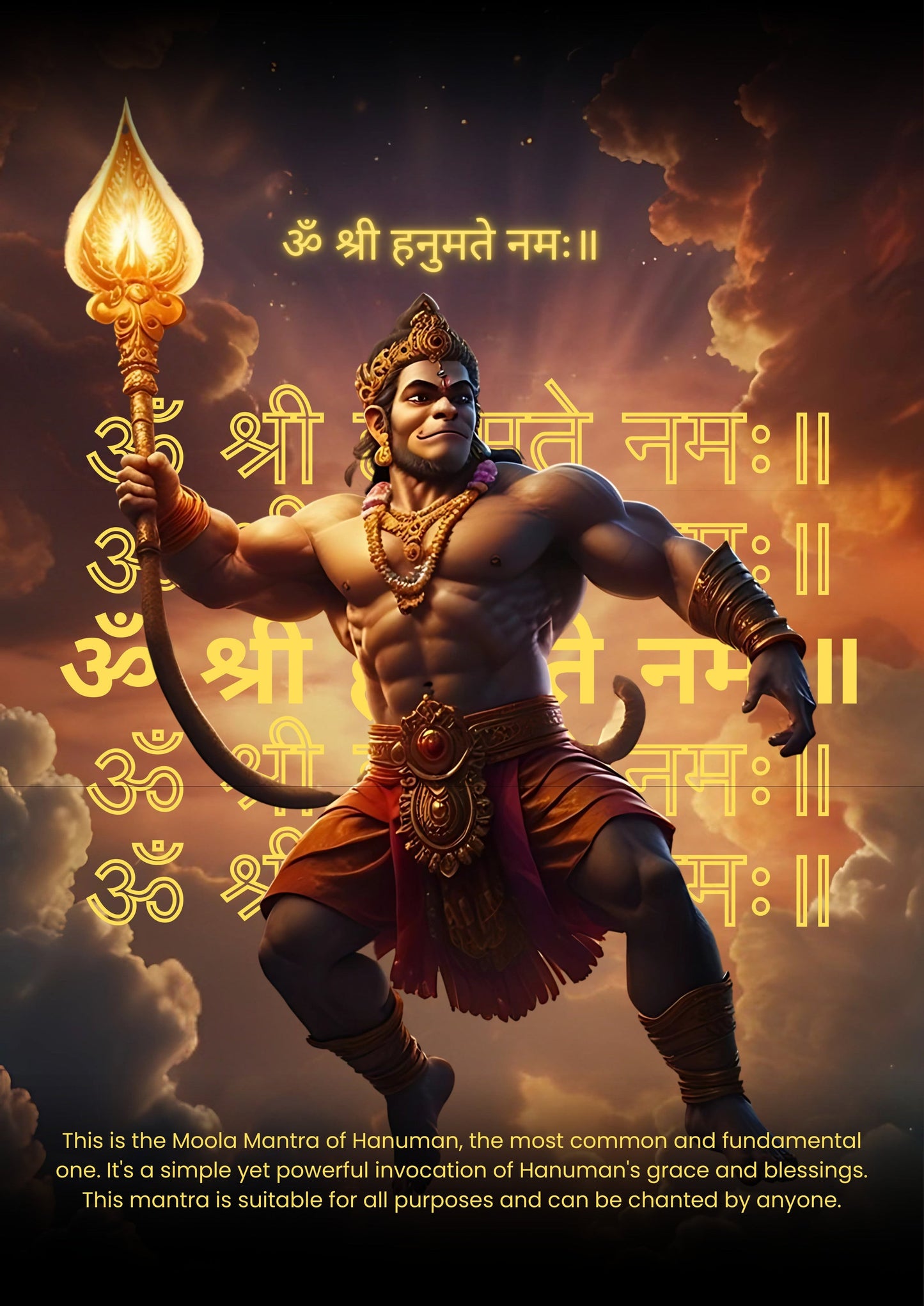 GOD HANUMAN POSTER