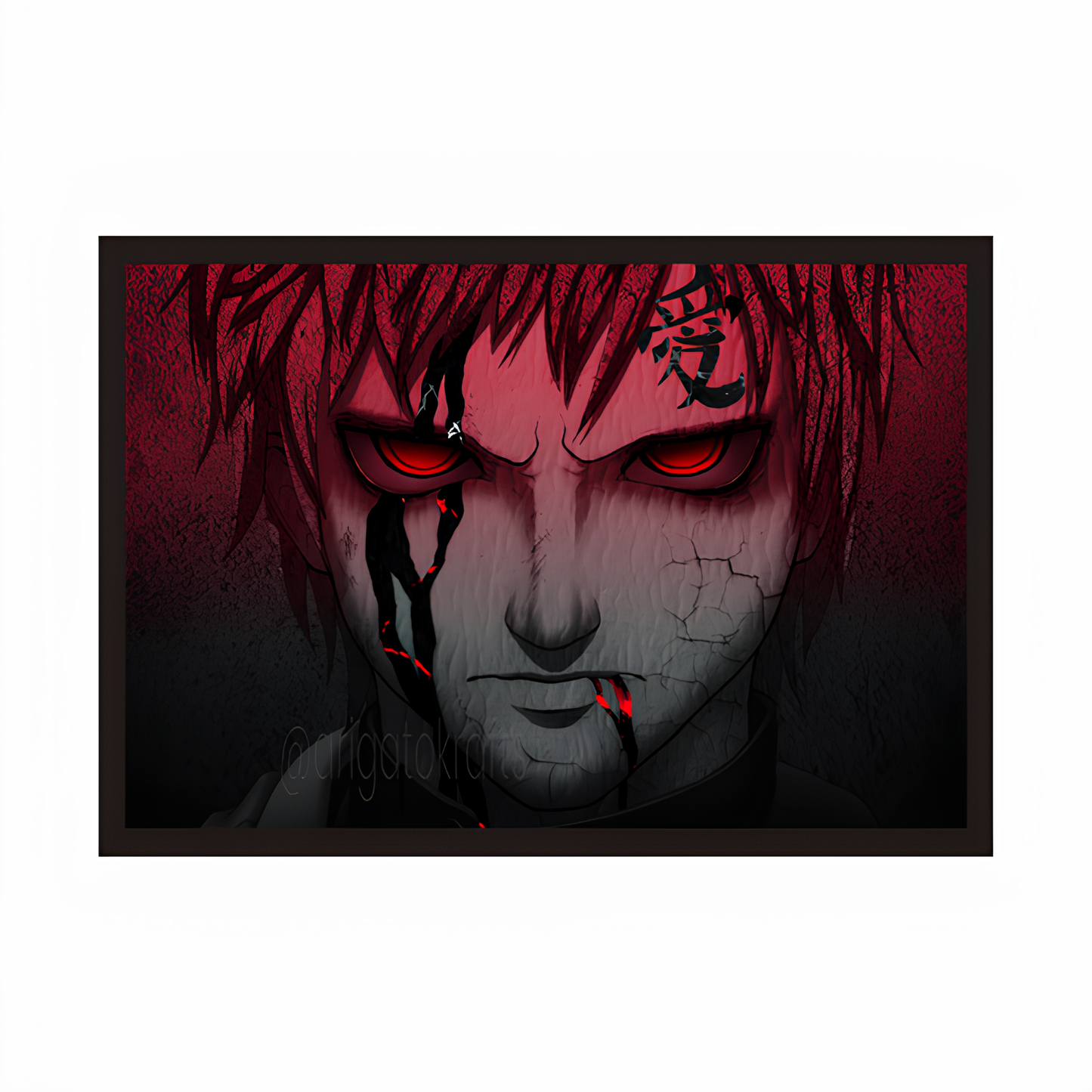 Gaara of the Sand Framed Poster